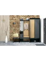 Прихожая с зеркалом комплект мебели 80х35х200 см