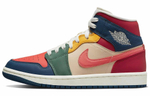 Кроссовки Jordan Air Jordan 1 Mid Se "Multi-Color" (Женская размерная сетка)