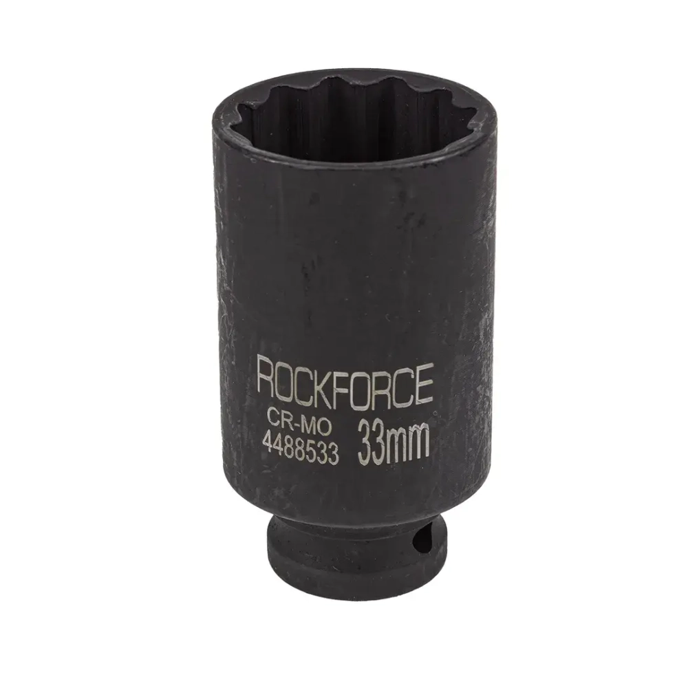 Головка ударная глубокая 33мм (12гр.), 1/2'' RockForce RF-4488533