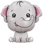 Шар Фольгированный Слоненок (Ассорти)