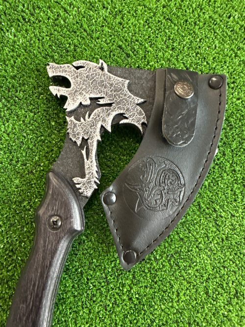 Чехол открытый для топора ТМР натур кожа