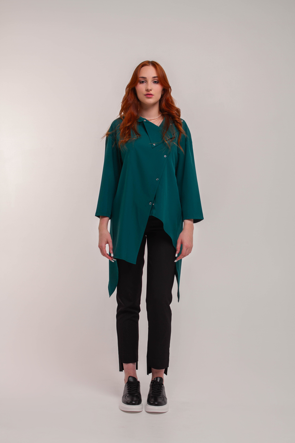 РУБАШКА-КИТЕЛЬ 23Х. PROF зеленая