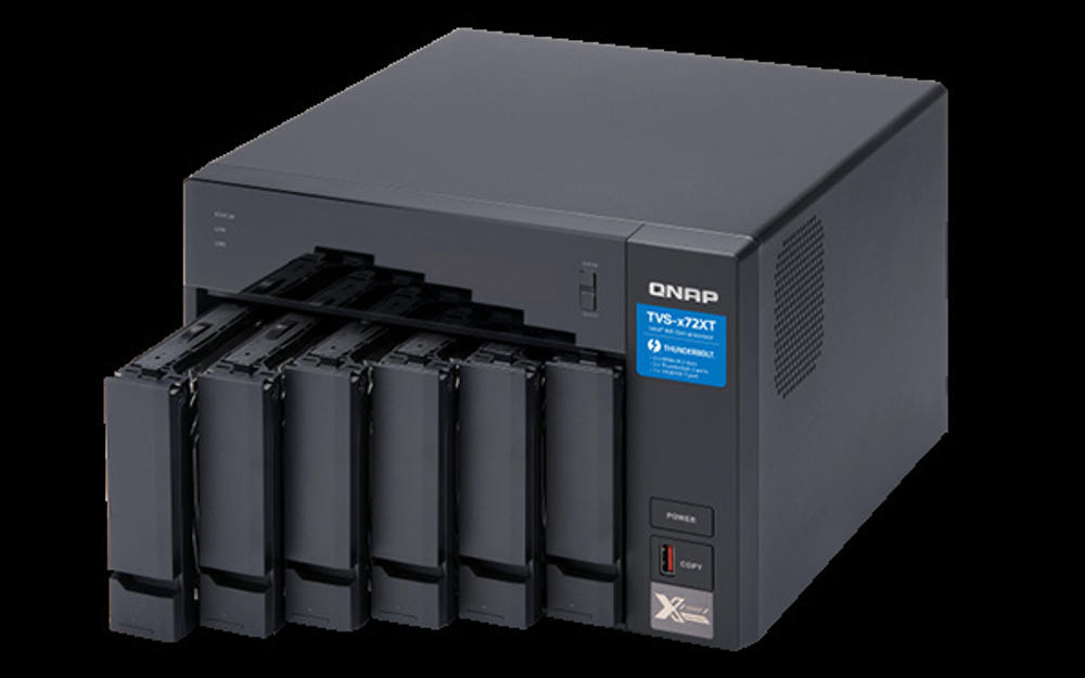 Сетевой накопитель QNAP  TVS-672XT-i3-8G