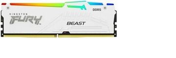 Оперативная память KINGSTON DDR5 32GB FURY Beast White RGB EXPO 6000MHz CL36 2RX8 1.35V 16Gbit retail KF560C36BWEA-32