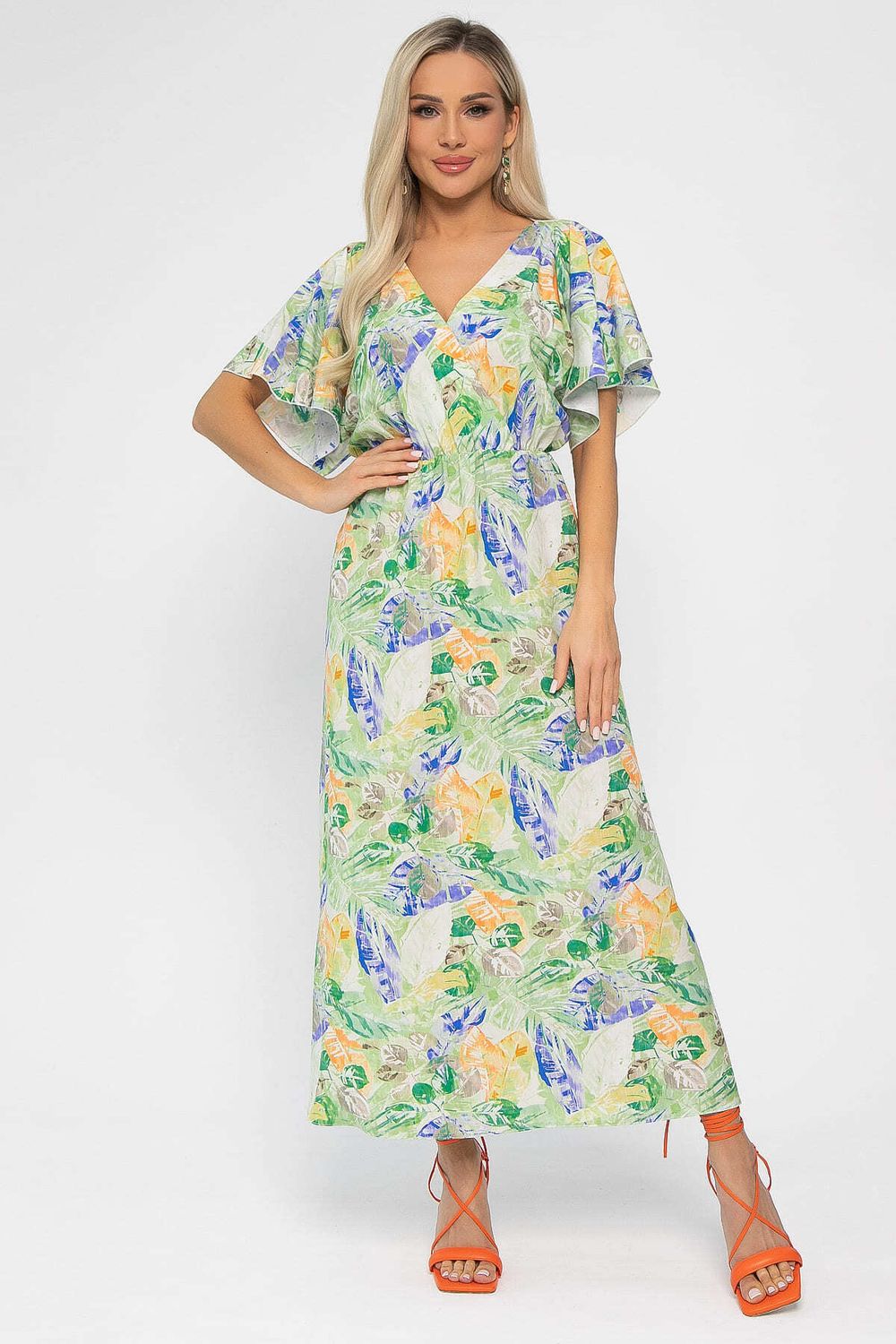 Платье Летнее настроение (зеленое) П13727-7М LT Collection