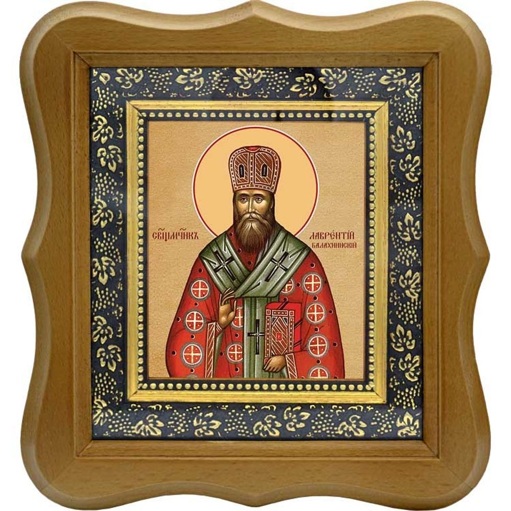 Лаврентий Князев, Балахнинский священномученик, епископ. Икона на холсте.