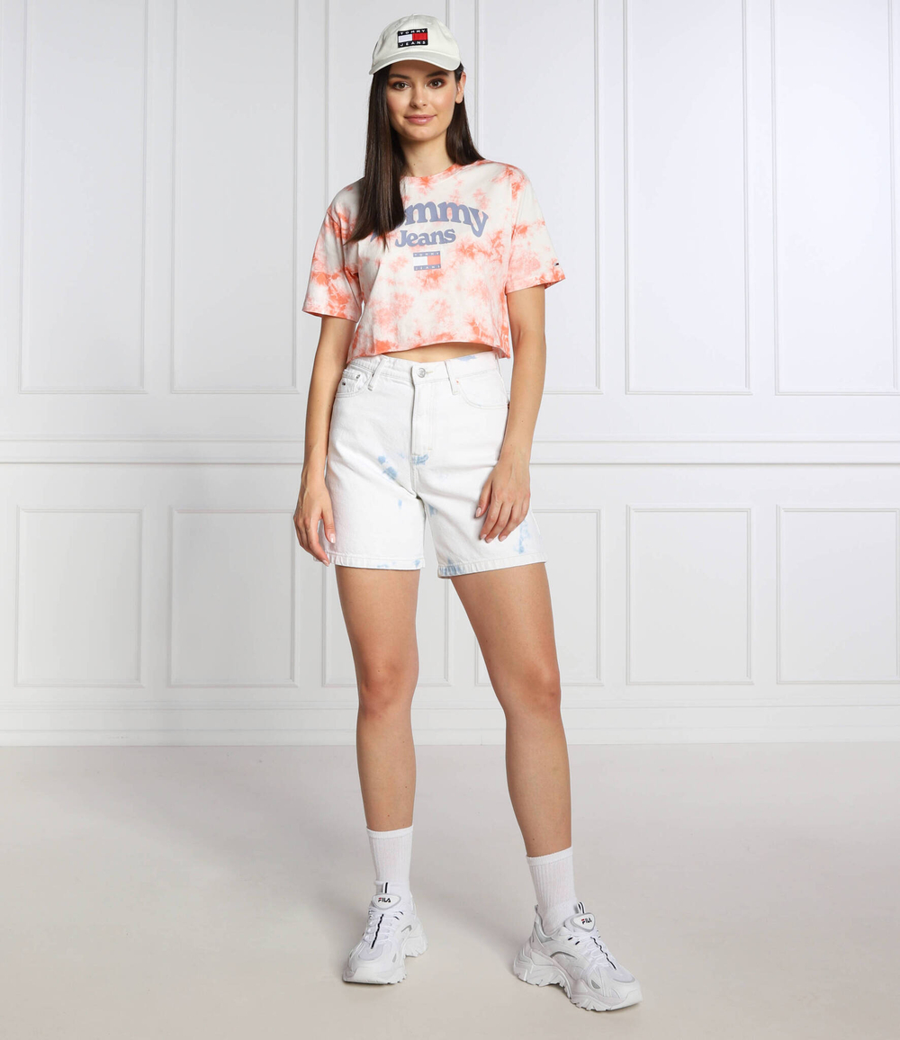 шорты Tommy Jeans - белый(DW0DW12517)