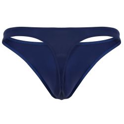 Мужские трусы тонги темно-синие Clever Moda DESIRABLE THONG 183008