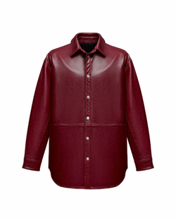 Рубашка кожаная