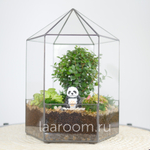 Панда сидячая