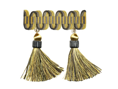 10017/22 Бахрома с шариками и кисточками