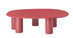 Столик ламинированный кофейный Scab Design Hyppo, карминный красный