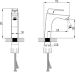 Смеситель Lemark Unit LM4537C для раковины