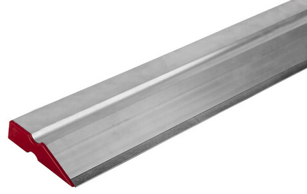 Правило ЗУБР "ЭКСПЕРТ" алюминиевое, профиль "ДВУХВАТ", со стальной рабочей кромкой, 2,0м