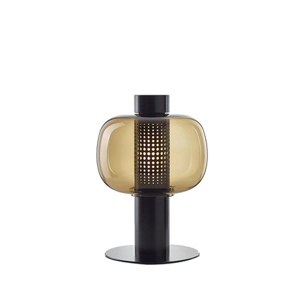 Table design lamp  Bonbori by Brokis (Amber/Black)