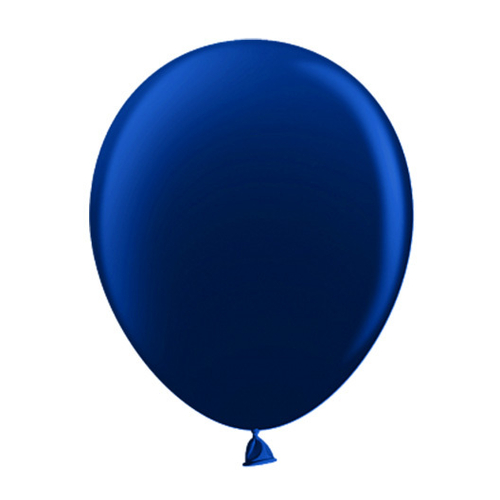 Шар (12''/30 см) Темно-синий, пастель, 100 шт.