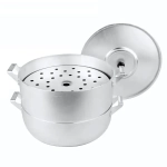 Мантоварка алюминиевая «Эконом» 4,5л с крышкой