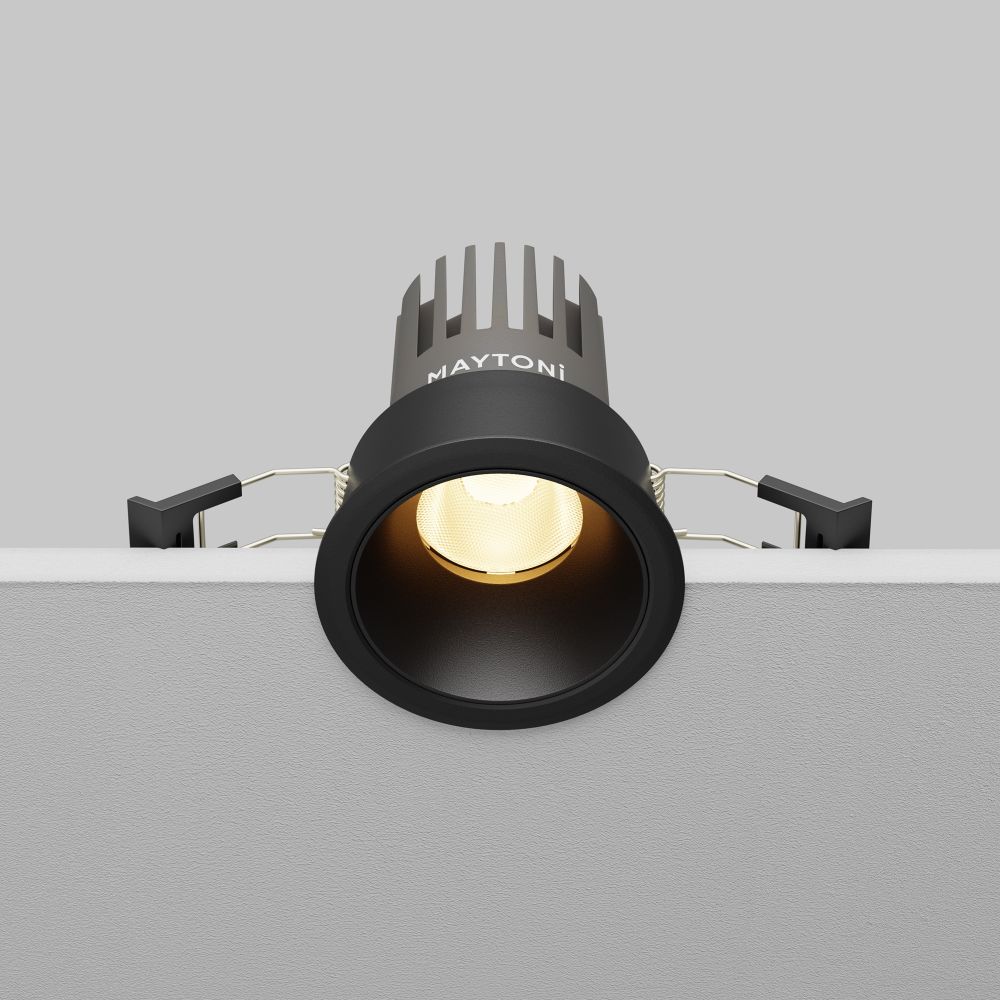 Светильник встраиваемый светодиодный Maytoni   DL115-10W-3K-B