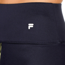 Женская теннисная юбка Fila Cosima Skirt Women - Dark Blue, Yellow