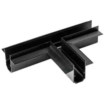 Соединитель Т-образный встраиваемый 509277 чёрный Uno Lightstar