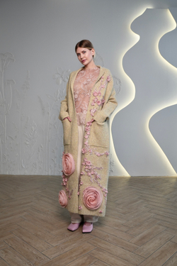 Мягкое пальто "Аромат весны"