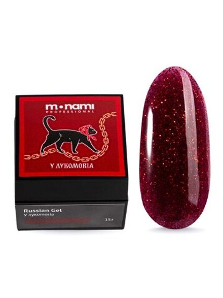 Monami Russian Gel - Гель жесткий моделирующий У лукоморья, 15гр
