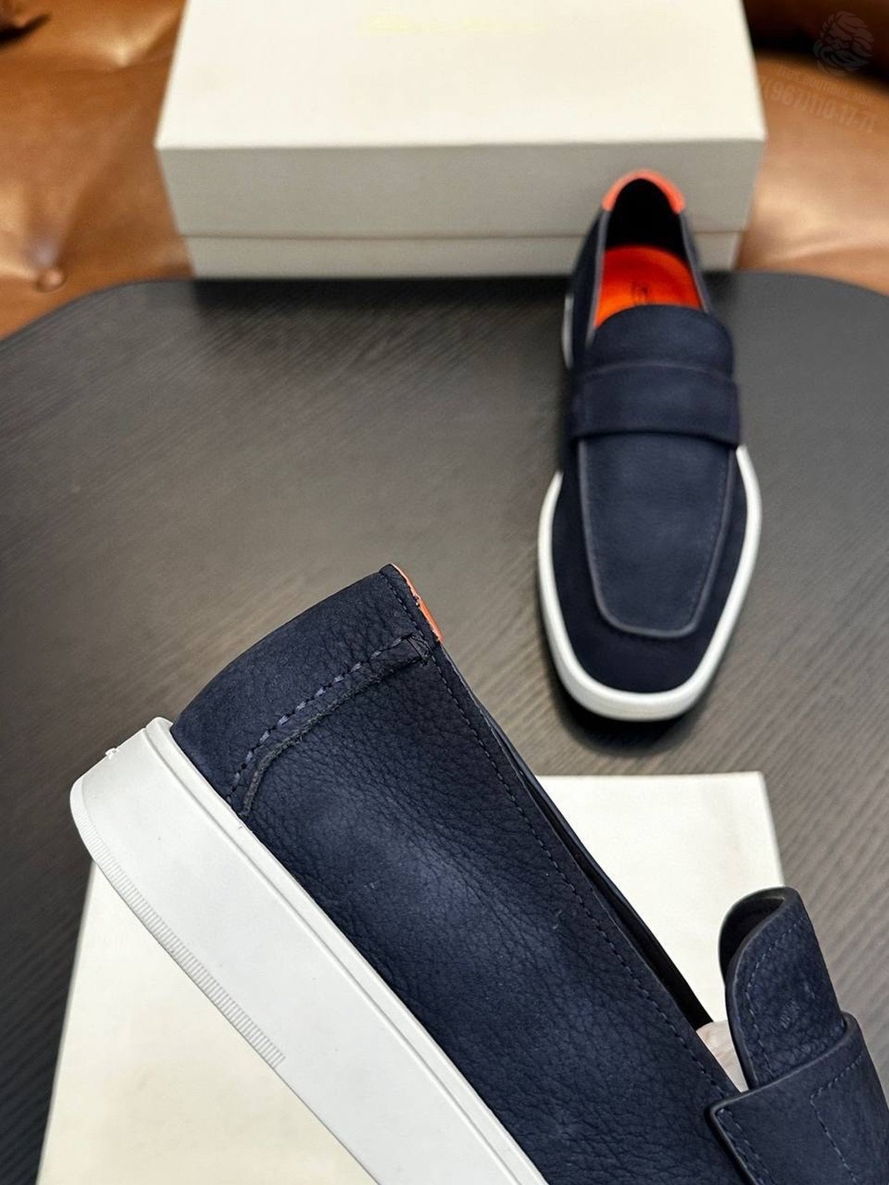 Лоферы Santoni