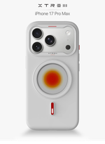 XTREM Чехол для Apple iPhone 17 Pro Max с экраном на задней панели, белый