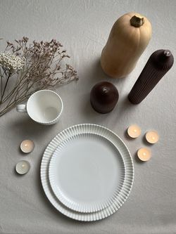 Набор из двух тарелок белого цвета из коллекции Kitchen Spirit, 26 см