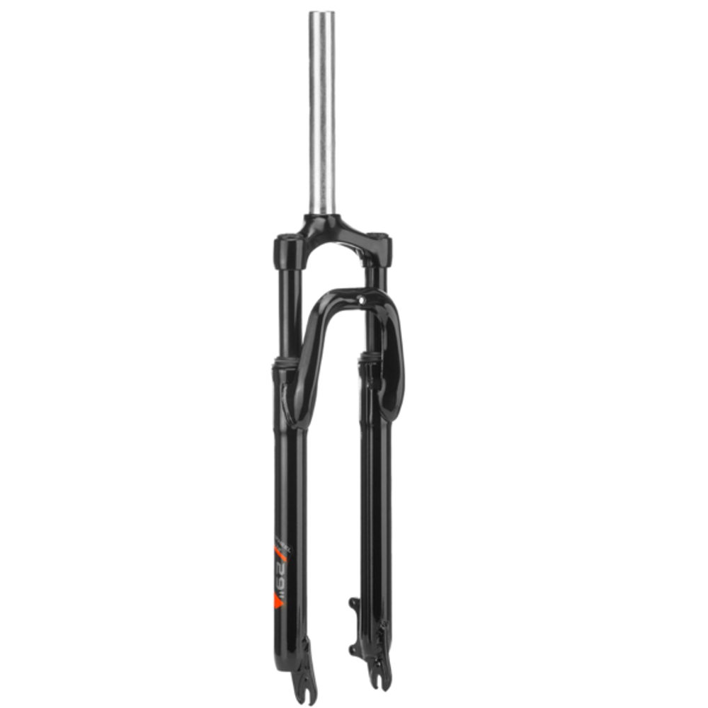 Вилка 29" ZOOM CH-386A-D60 1-1/8" безрезьб/аморт/диск/алюм/сталь/черный/красный/110288