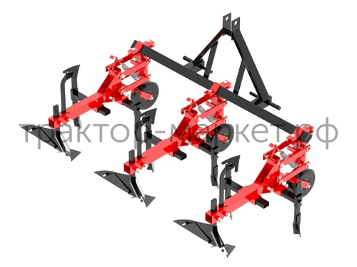 Культиватор-окучник Wirax 3 трехсекционный