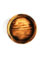 Тарелка деревянная из массива кедра