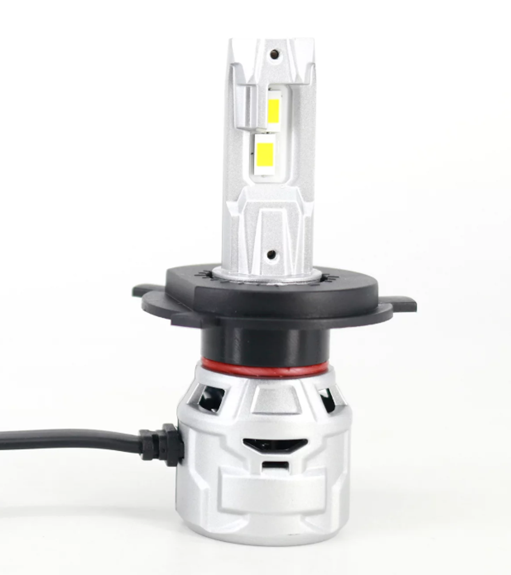Светодиодные лампы H4 Sariti S3 с вентилятором, 12V, 32W, 5500K (комплект, 2шт)