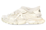 Balenciaga Track Sandal Fake Fur Beige Women"s