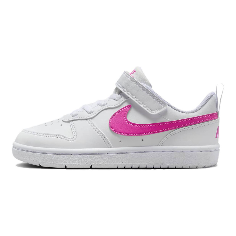 Детские кроссовки Nike Court Borough Low Recraft 'White Laser Fuchsia' DV5457-113