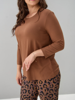 Лонгслив ЛНв-306/корица