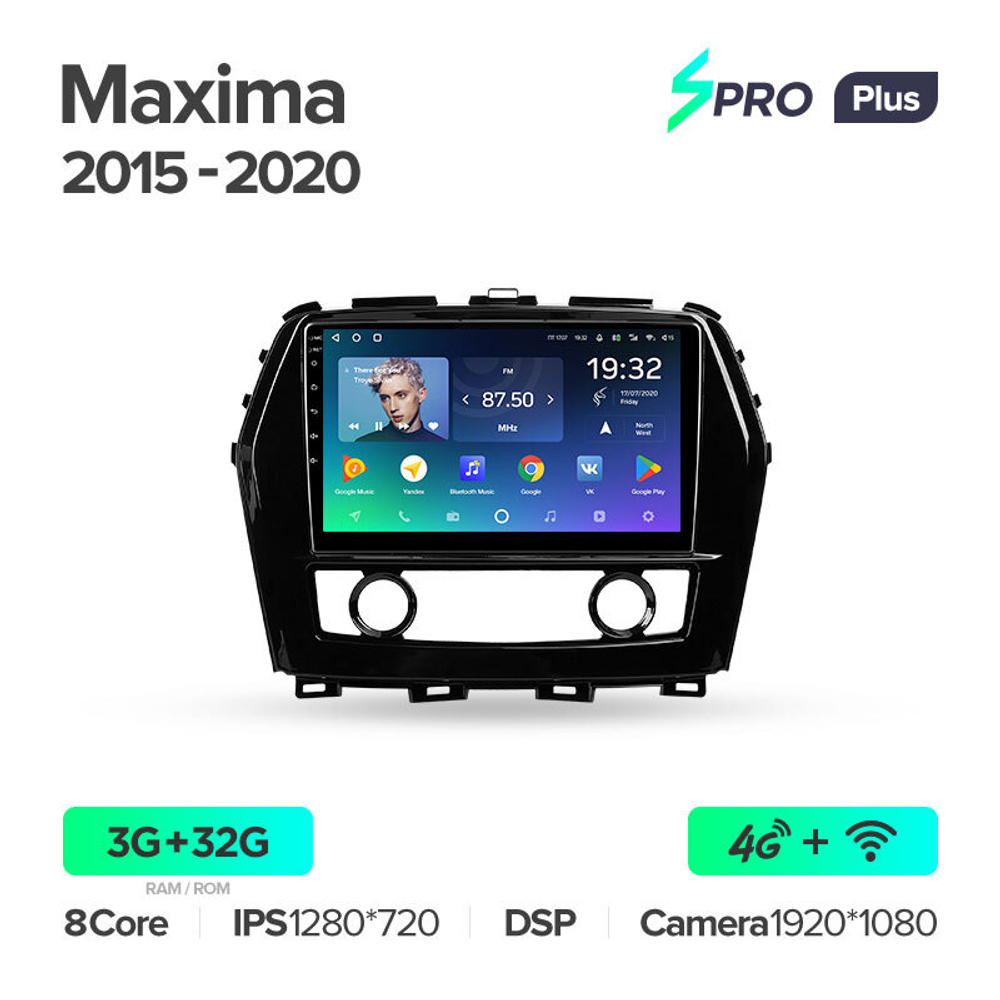 Teyes SPRO Plus 10,2" для Nissan Maxima 2015-2020