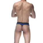 Синие мужские трусы-стринги (Размер: L) (Цвет: синий)