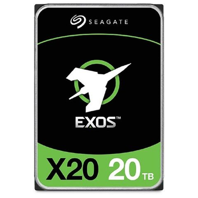 HDD жесткий диск Seagate Exos X20 20TB, SATA 6Gb/s, 7200 rpm, 256MB буфер, для серверов и хранения данных