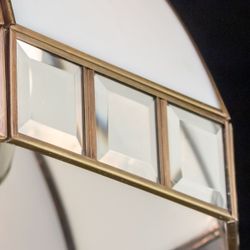 Citilux Шербург-1 CL440132 Люстра витражная подвесная Бронза