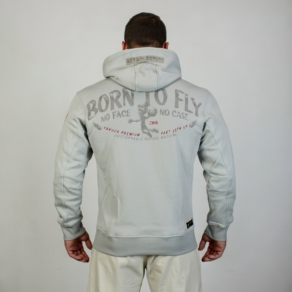 Худи серое Yakuza Premium 4022