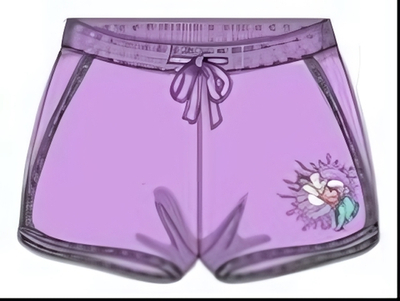 Шорты д/дев, сиренев., р.116, (Батик) 02356_BAT