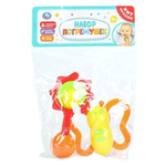 Набор погремушек "Бабочка и солнышко" в пакет 2403M0028-R (Умка)