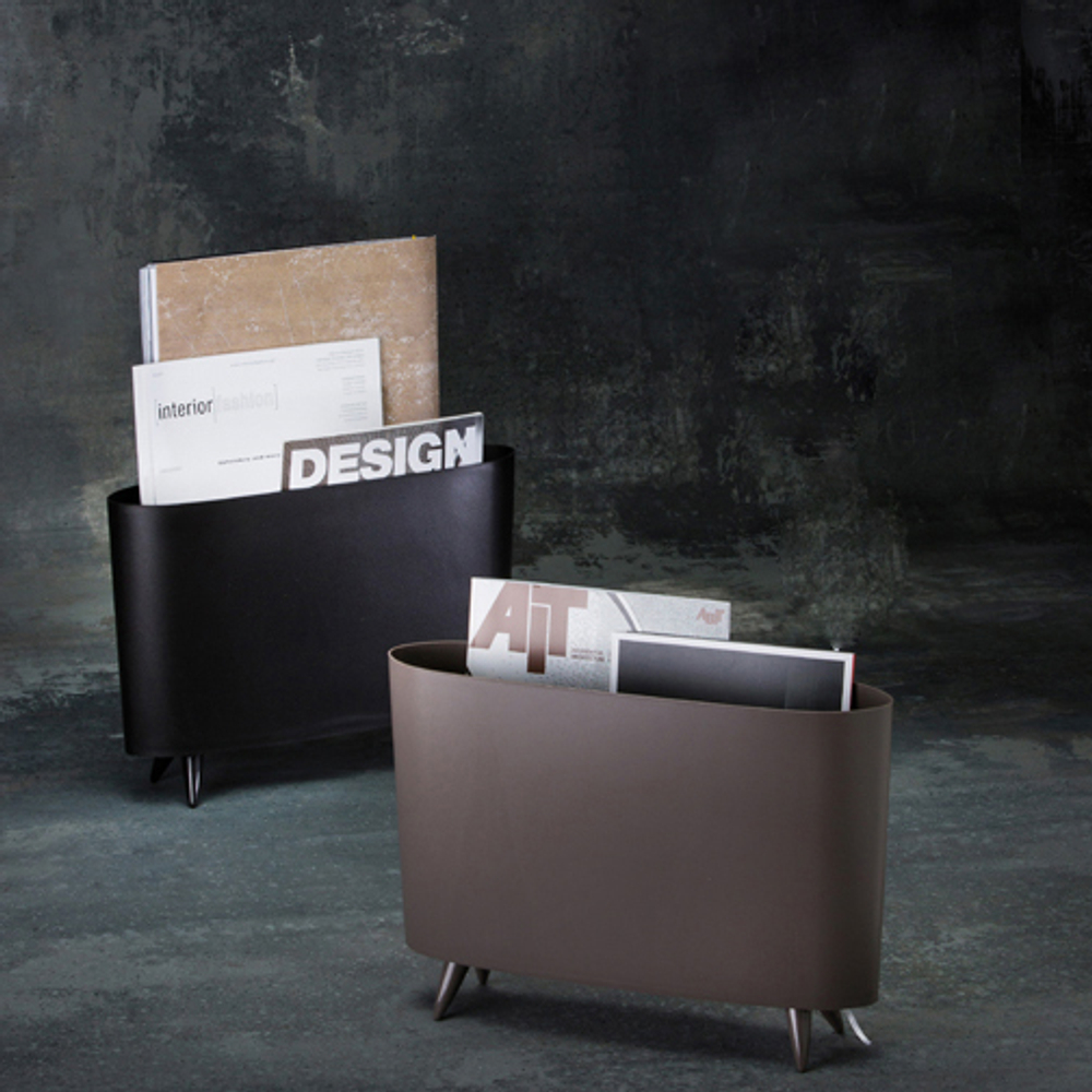 Подставка для журналов milano, белая