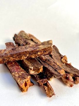 2 клыка Говяжье легкое Полоски 100 гр