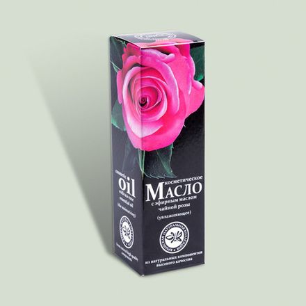 Масло косметическое массажное "Увлажняющее" с эфирным маслом чайной розы