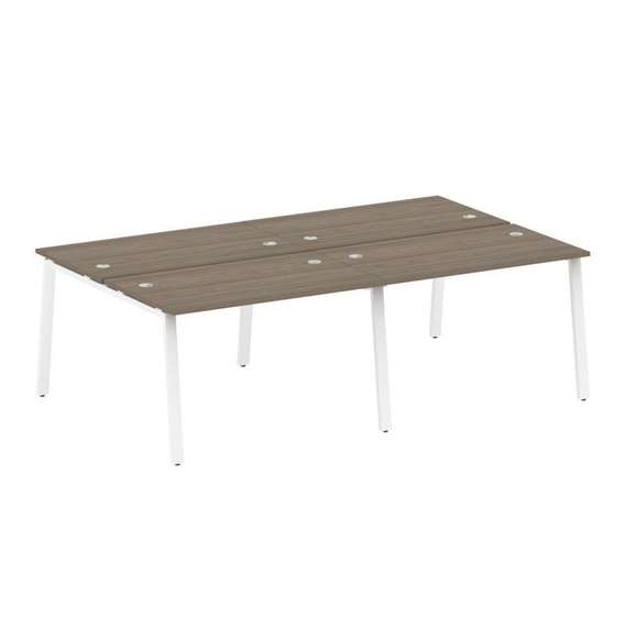 Метал Систем Рабочая станция на 4 места на А-образном м/к БА.СМ-4.2