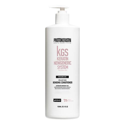 Кондиционер-бондинг для блондированных волос Protokeratin Newgeneric System Brilliant Shine Bonding Conditioner 950мл
