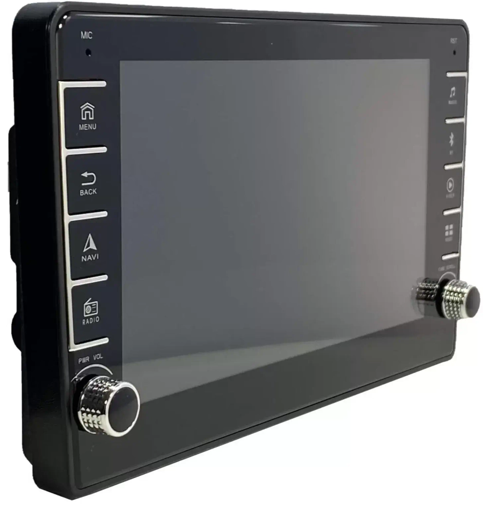 Магнитола для Volkswagen T5, T6, Tiguan, Passat, Polo, Jetta, Amarok, Golf и др., Skoda Fabia, Rapid - Carmedia SF-1075 (кнопки и крутилки), Android 12, TS10, CarPlay, 4G SIM-слот