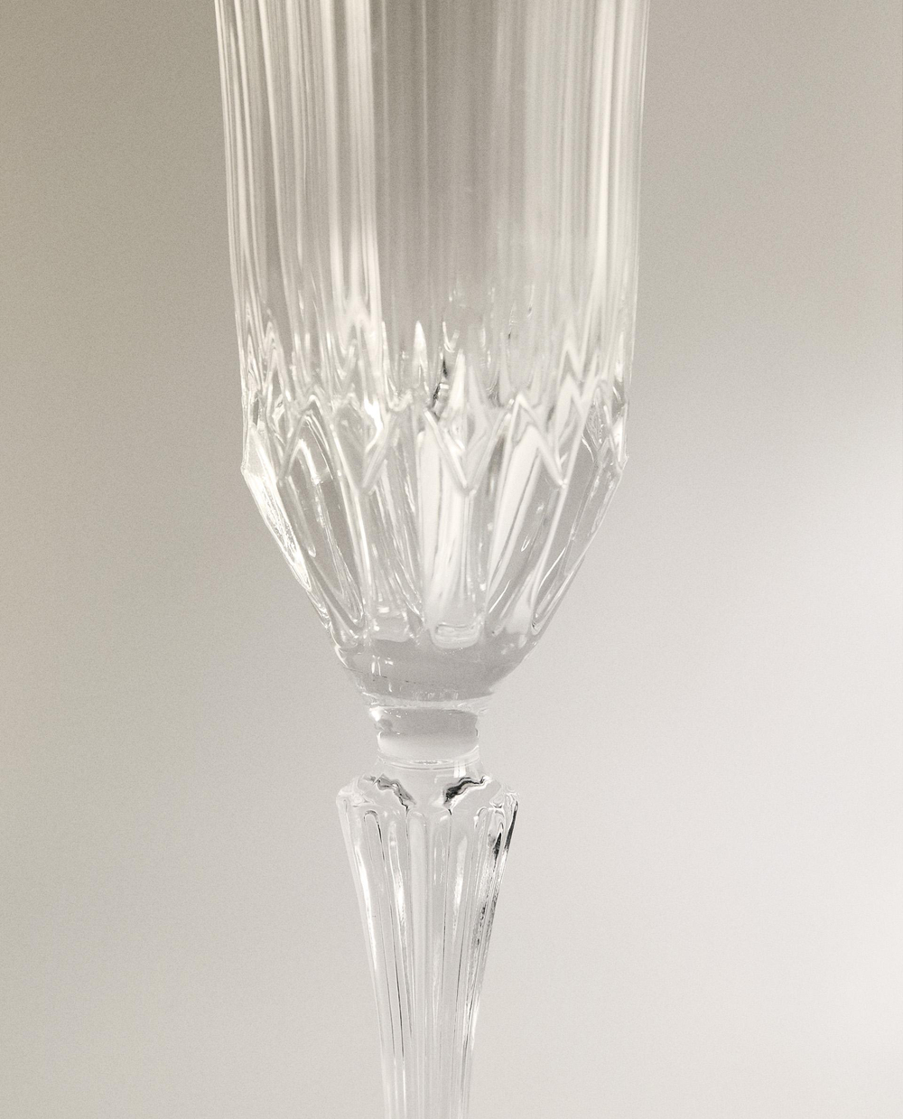 Zara Home стакан из стекла, цвет прозрачный, 24.7 см